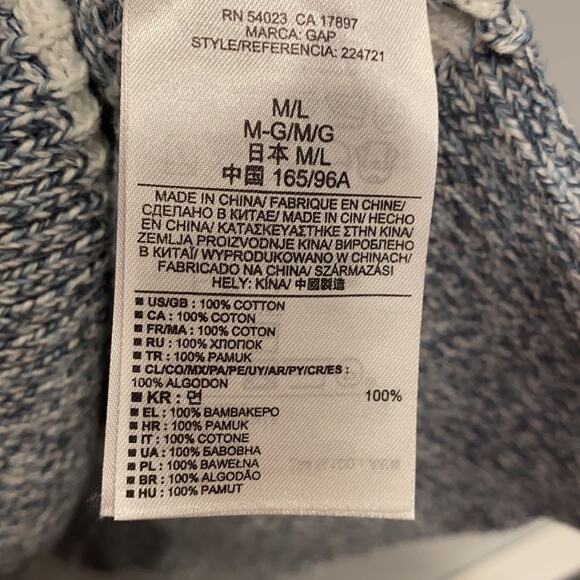 Gap Blue and White Striped Tunic - Picture 4 of 6